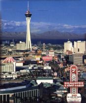 Stratosphere and Vegas Skyline